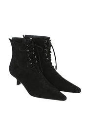 Lace-Up Ankle Boots