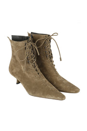 Lace-Up Ankle Boots