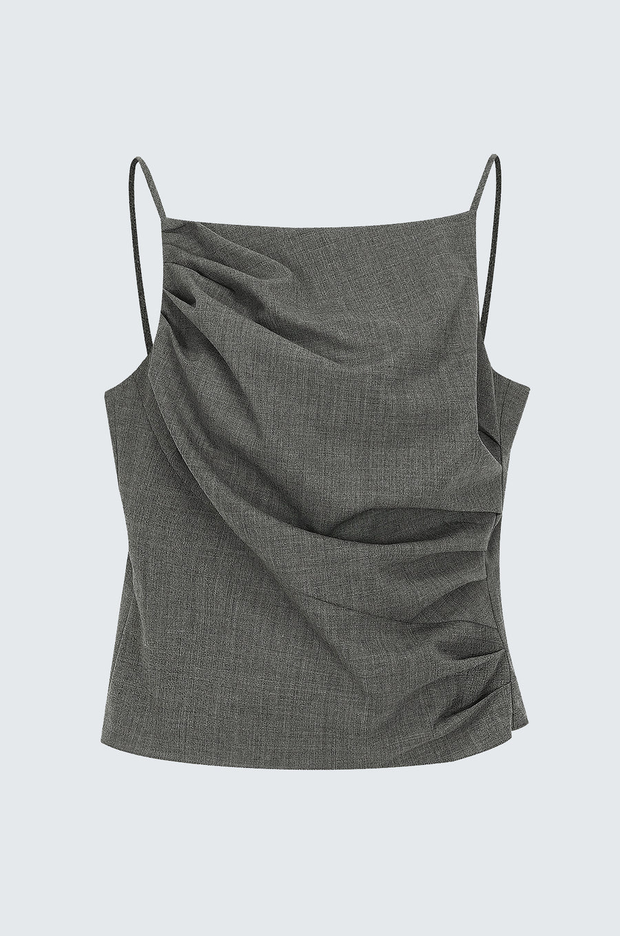 Gathered Halter Tank Top