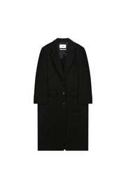 Cashmere Blend Double Breasted Maxi Coat