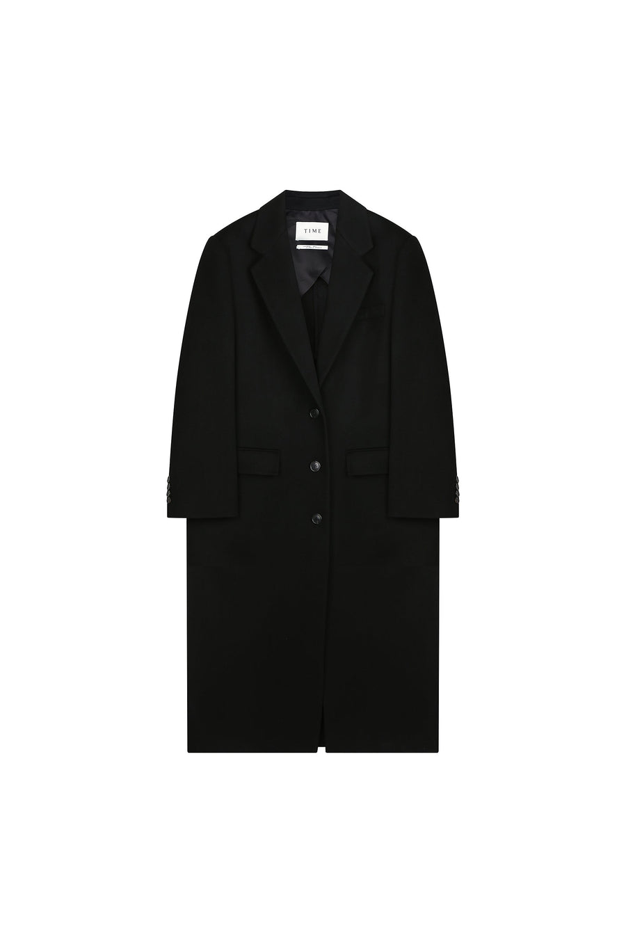 Cashmere Blend Double Breasted Maxi Coat