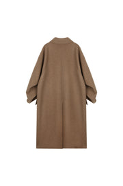 Cashmere Blend Raglan Coat