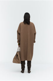 Cashmere Blend Raglan Coat